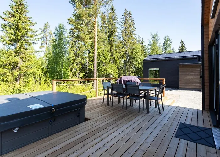 Himoskuutio 5 Inc Outdoor Jacuzzi דירה *